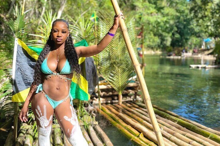 Bamboo Rafting and Limestone Massage Private Tour In Montego Bay