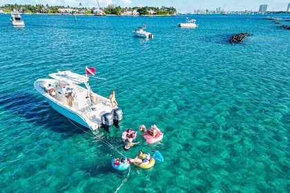 Private Peanut Island Boat & Snorkel Tour