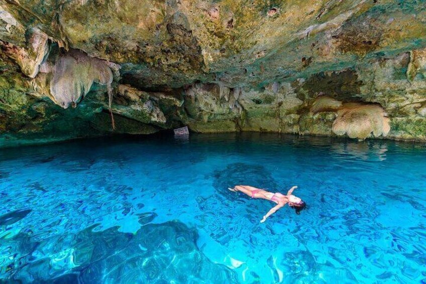 Cenotes Dos ojos ( snorkel underground rivers)