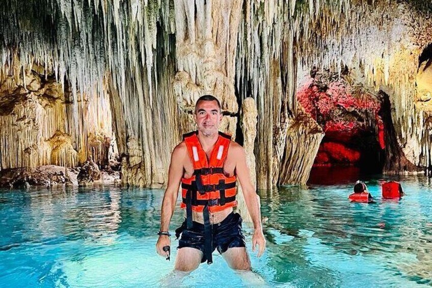 Snorkel on the grow rivers Mayan community Dos ojos (cenotes) 