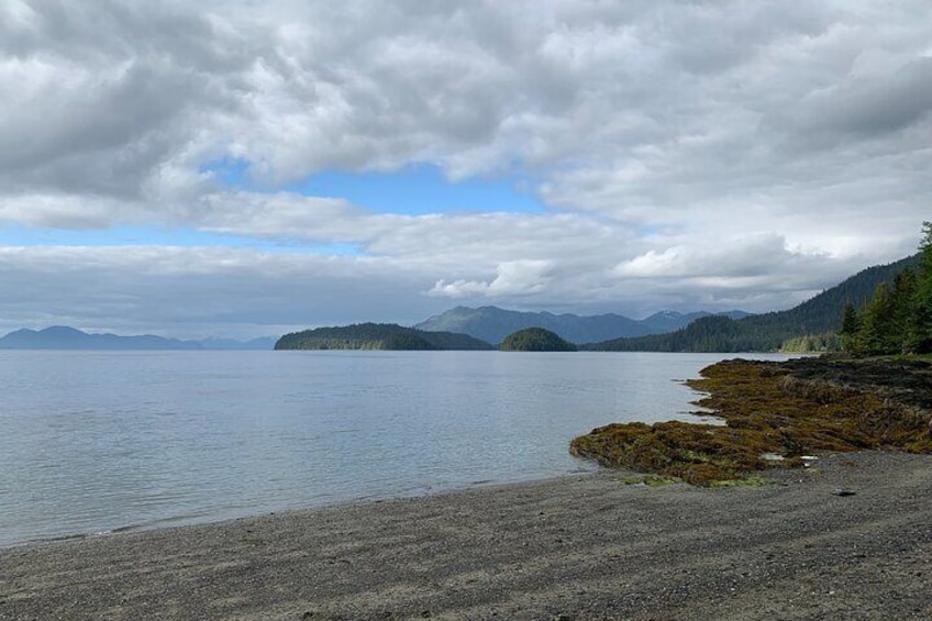 Ketchikan Remote Beach Hike with Totem Park Stop