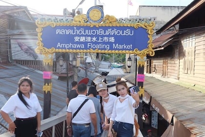 Pasar Terapung Amphawa & Pasar Kereta Api Maeklong
