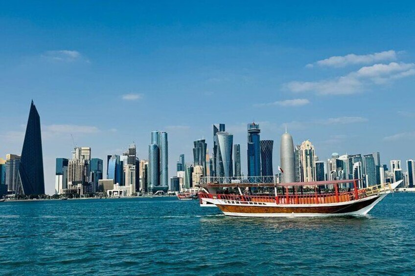 Doha City Tour and Dhow Cruise Ride (Private Tour)