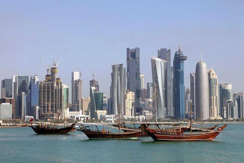 Doha City Tour and Dhow Cruise Ride (Private Tour)