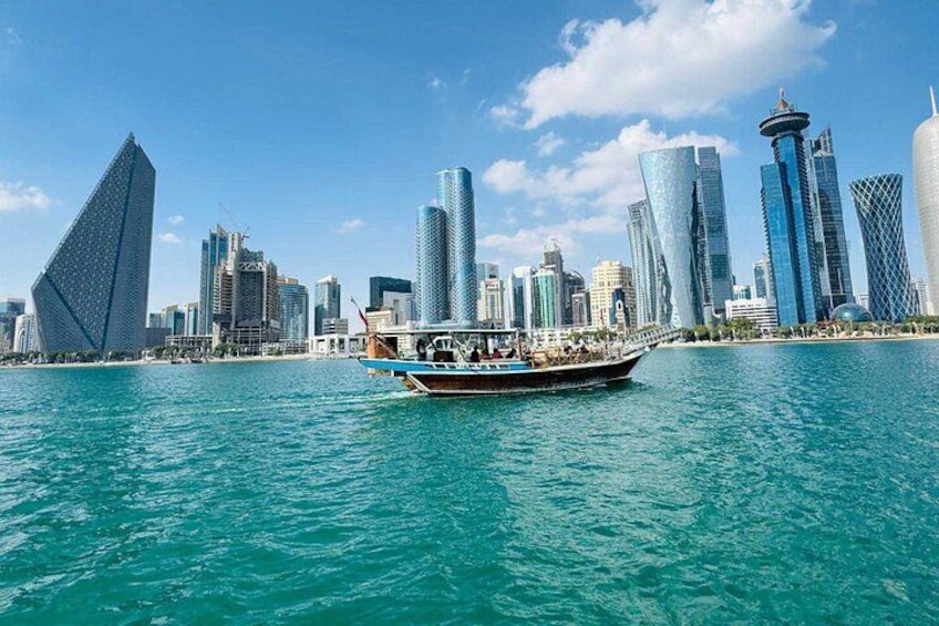 Doha City Tour and Dhow Cruise Ride (Private Tour)