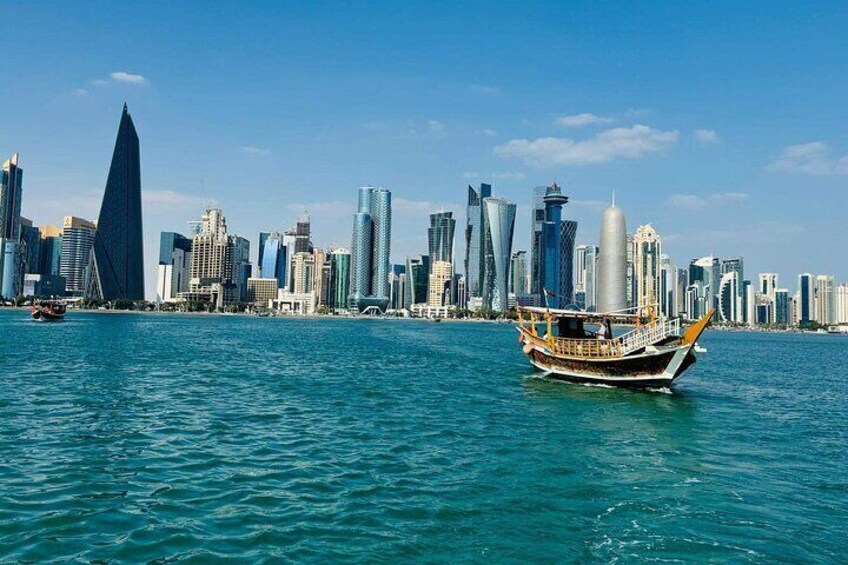 Doha City Tour and Dhow Cruise Ride (Private Tour)