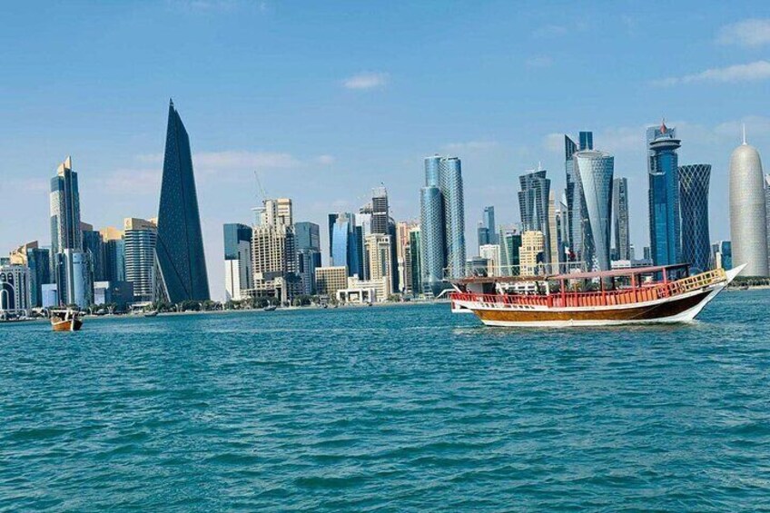 Doha City Tour and Dhow Cruise Ride (Private Tour)