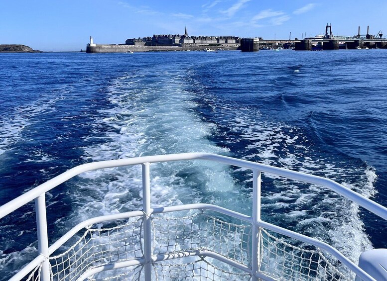 Saint-Malo: small-group boat tour with a local