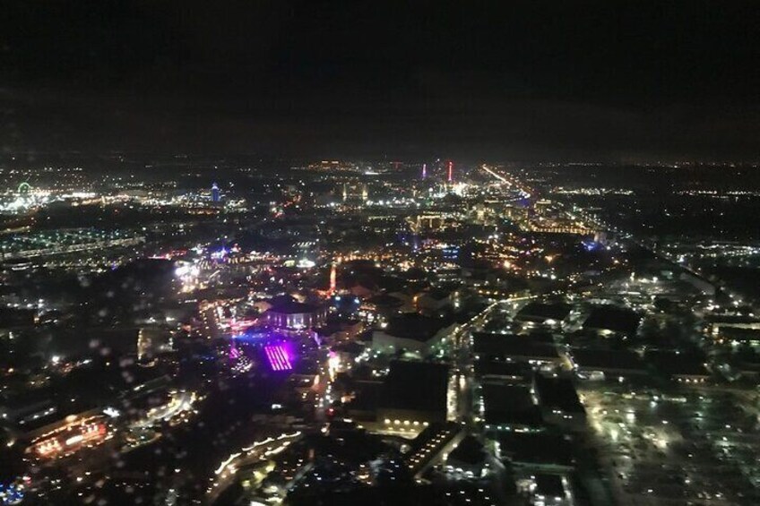 Helicopter Night Tour Over Orlando's Theme Parks 