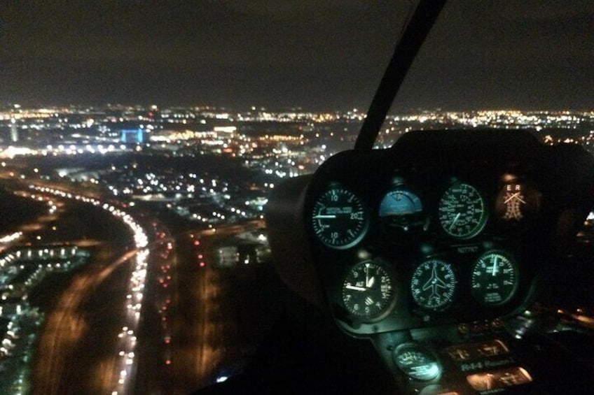 Helicopter Night Tour Over Orlando's Theme Parks 