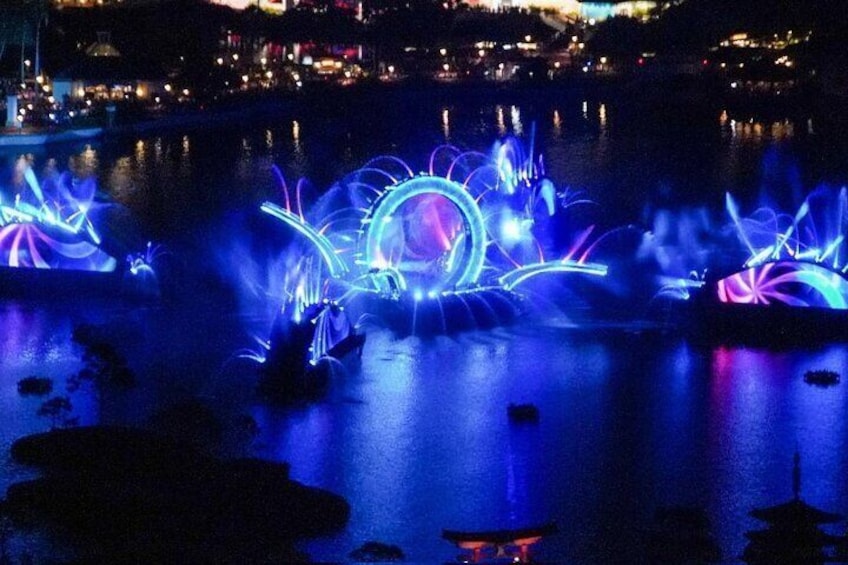 Private Helicopter Night Tour in Orlando Park Fireworks