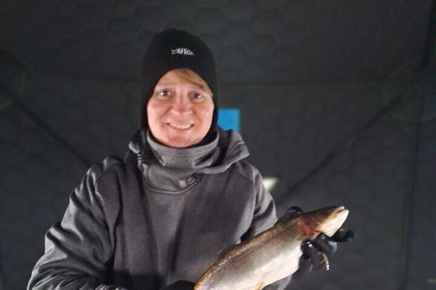 Half Day Ice Fishing Adventure in Wasilla