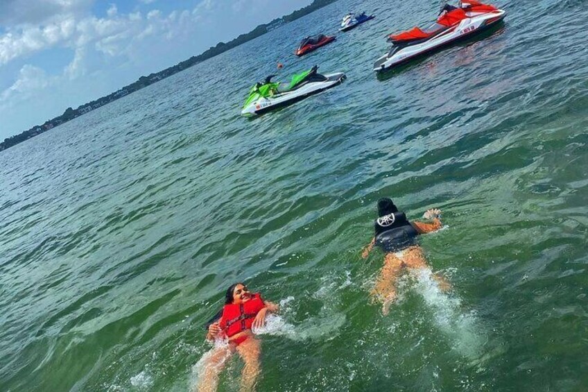 2 Jetski Half Day Guided Tour in Sarasota County