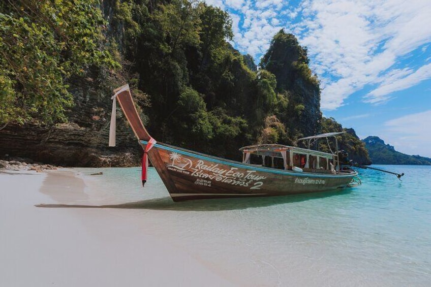 Luxury 4 Island Full day tour by Longtail Boat Private