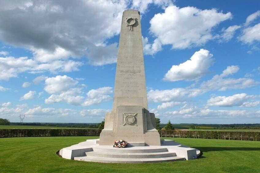 Newzealander Memorial, Longueval