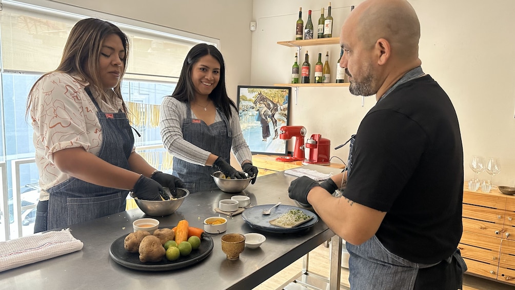 Gourmet Peruvian Cooking Class and Wine Tasting