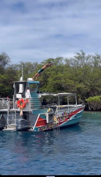 Picture 4 for Activity Kailua-Kona: Captain Cook Reef Catamaran Day Trip with Lunch