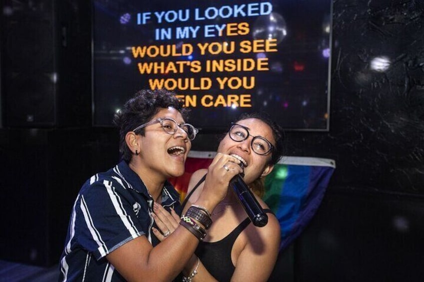 Grab the mic and sing your heart out!