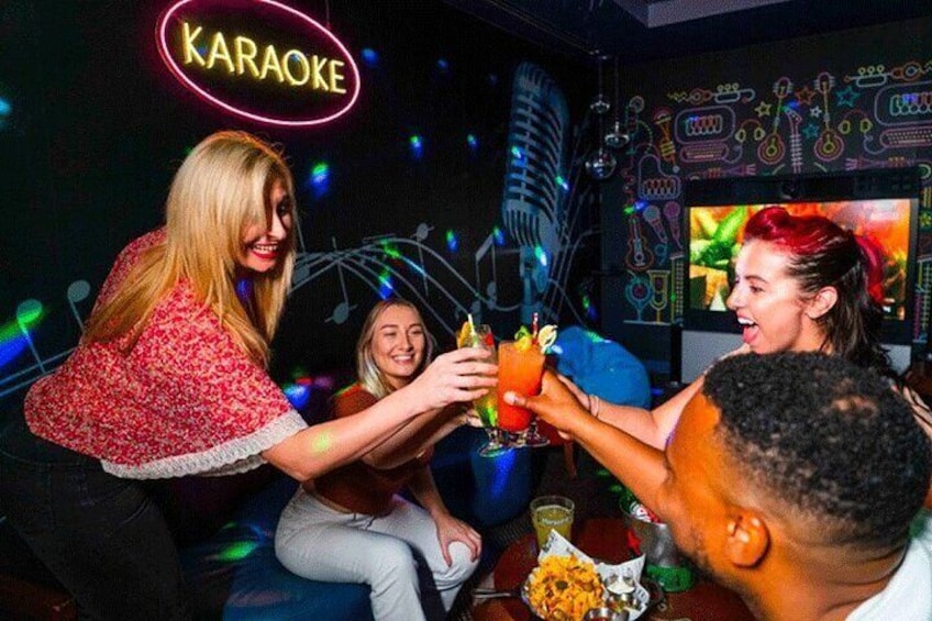 Feel free to bring drinks on board with you