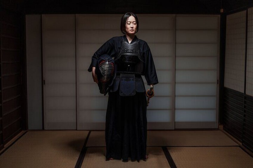 Kendo and samurai experience in Kyoto