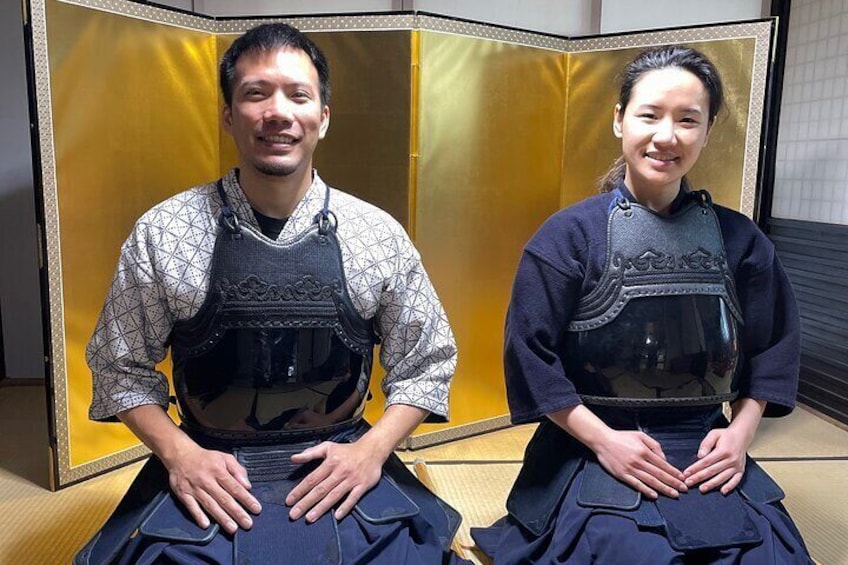 Kendo and samurai experience in Kyoto