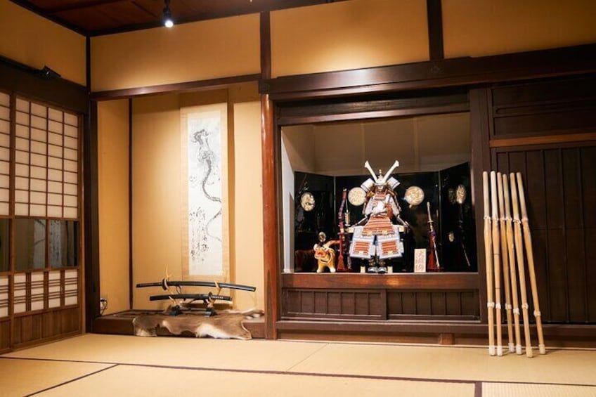 Kendo and samurai experience in Kyoto