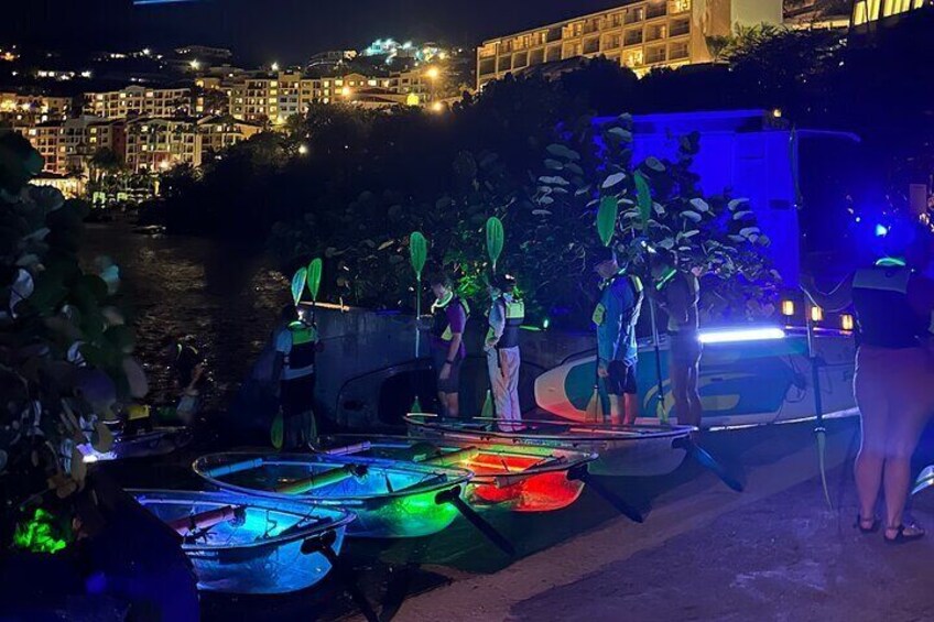 Night Kayak Tour St. Thomas - Westin Frenchman's Reef