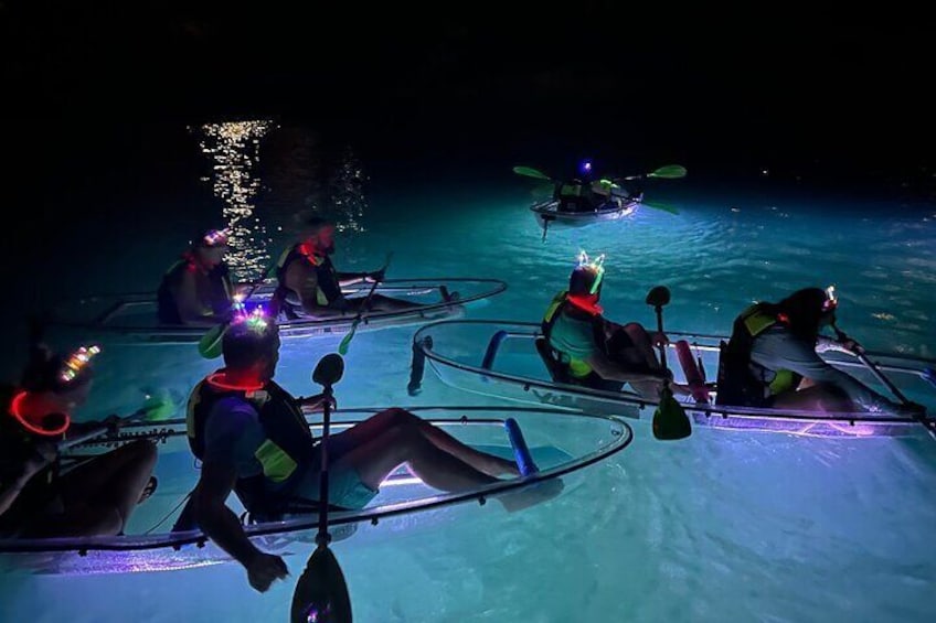 Night Kayak Tour St. Thomas - Westin Frenchman's Reef