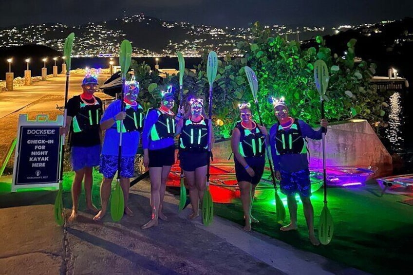Night Kayak Tour St. Thomas - Westin Frenchman's Reef