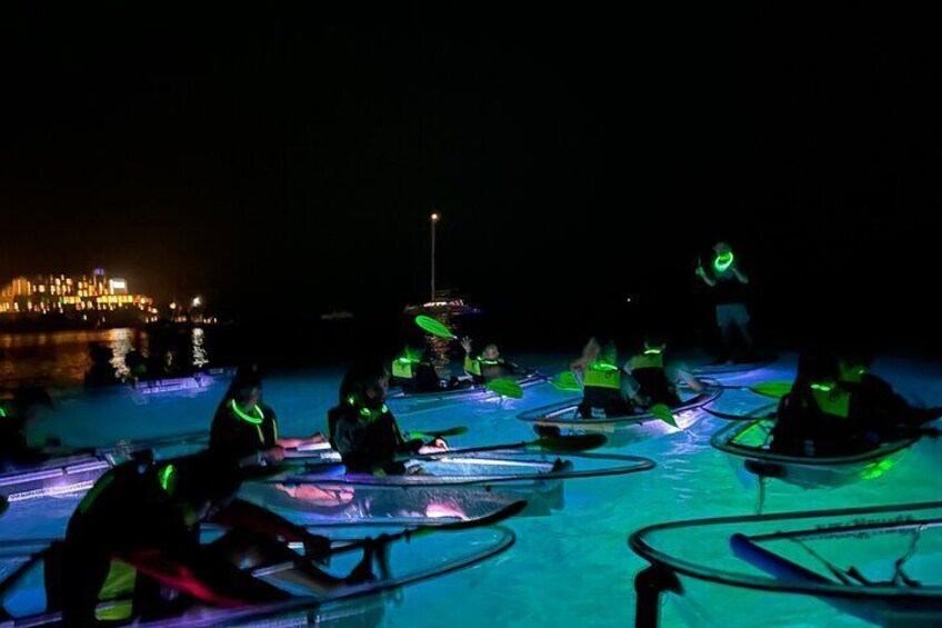 Night Kayak Tour St. Thomas - Westin Frenchman's Reef