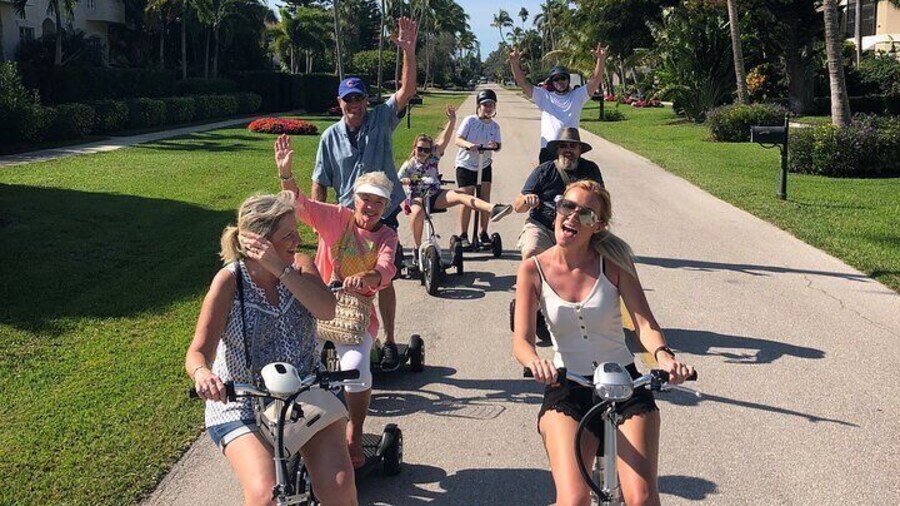 Guided Electric Trike Tour - Downtown Naples Florida