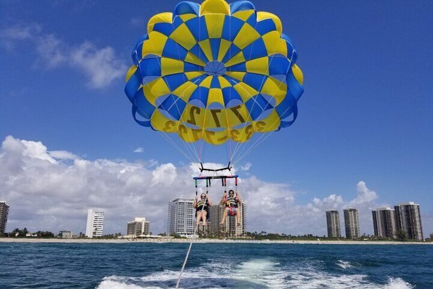 Parasailing Activity in West Palm Beach