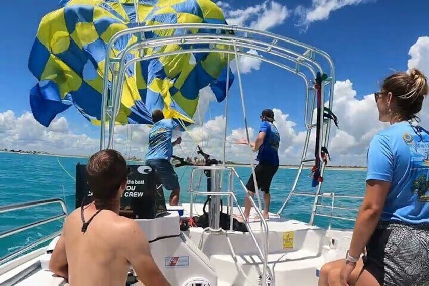 Parasailing Activity in West Palm Beach