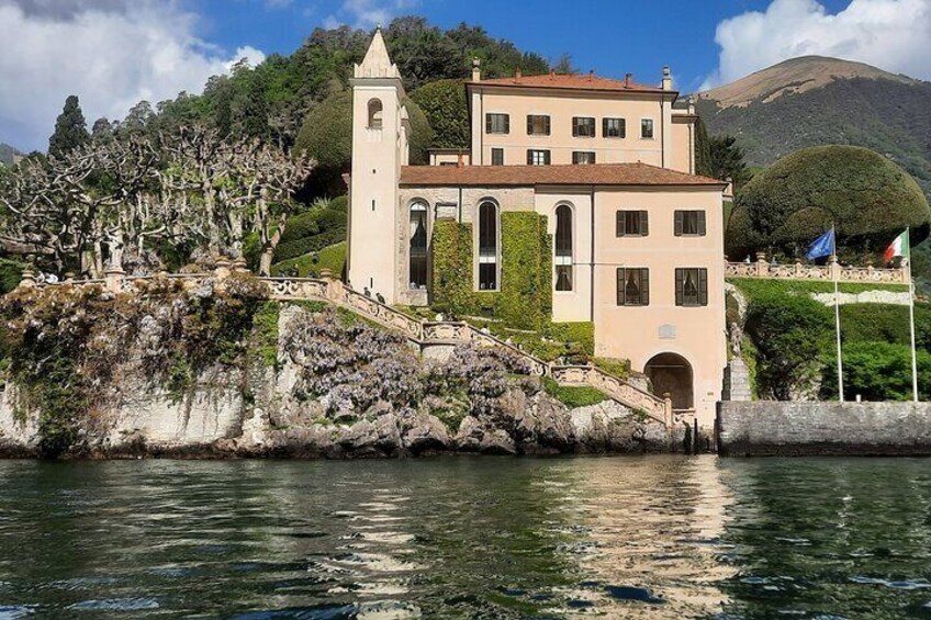 Full-Day Grand Tour, private speedboat at Lake Como