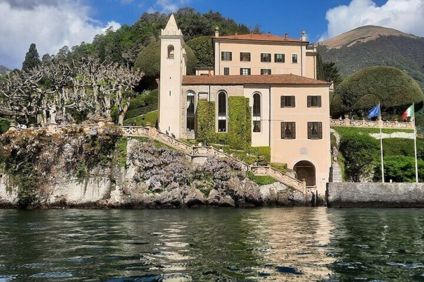 Full-Day Grand Tour, private speedboat at Lake Como
