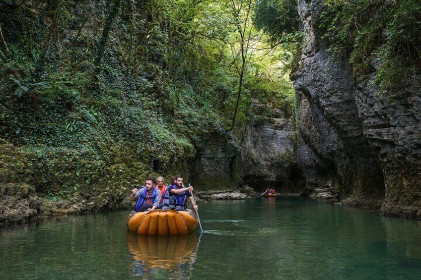 Martvili Canyon & Prometheus Cave Group Tour from Kutaisi