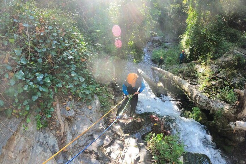 Private 4-Hour Canyoning Experience in Sima del Diablo