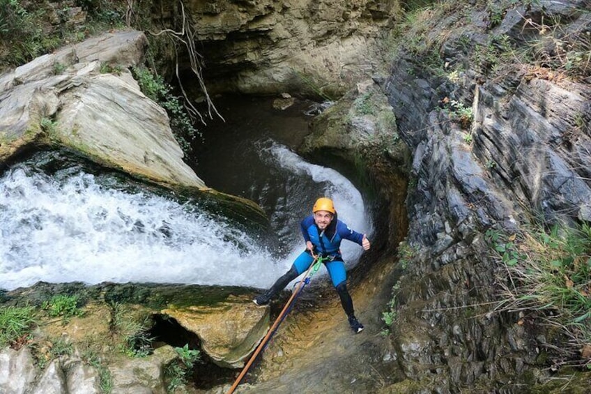 Private 4-Hour Canyoning Experience in Sima del Diablo