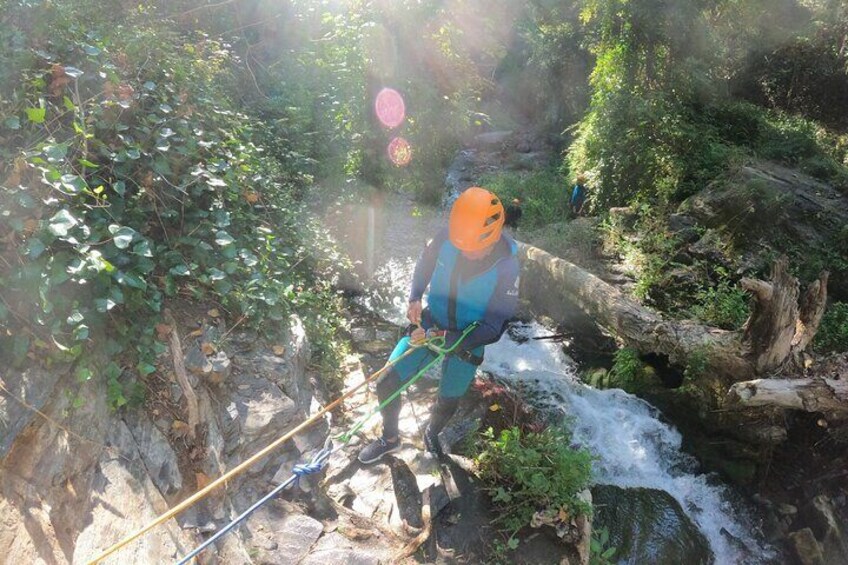 Private 4-Hour Canyoning Experience in Sima del Diablo