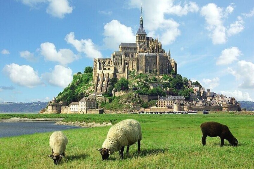 Group tour of Mont Saint Michel from Le Havre