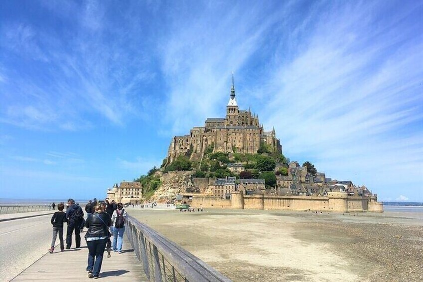 Group tour of Mont Saint Michel from Le Havre