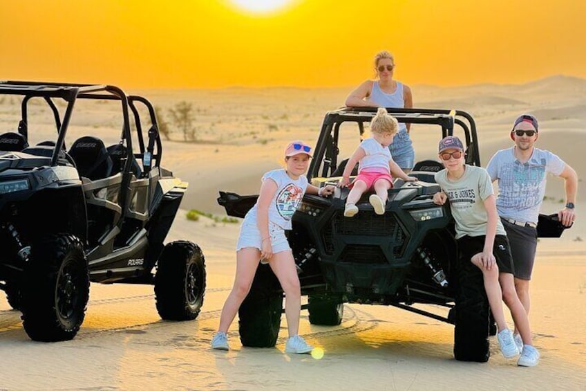 Private Evening Desert Safari With Camel Ride And Sand Boarding