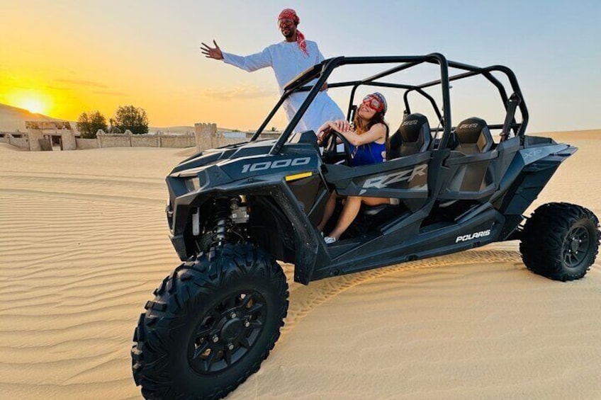 Private Evening Desert Safari With Camel Ride And Sand Boarding