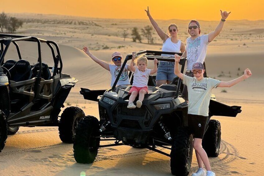 Private Evening Desert Safari With Camel Ride And Sand Boarding