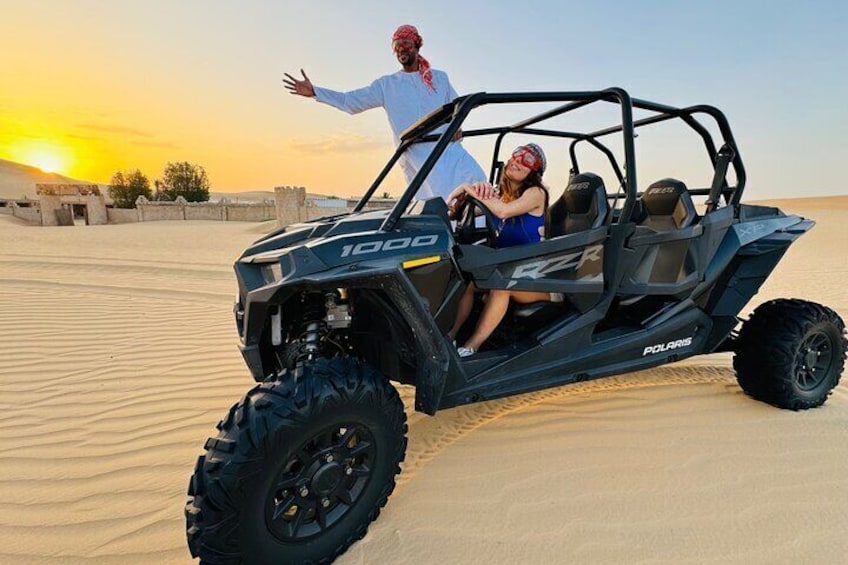 Private Evening Desert Safari With Camel Ride And Sand Boarding