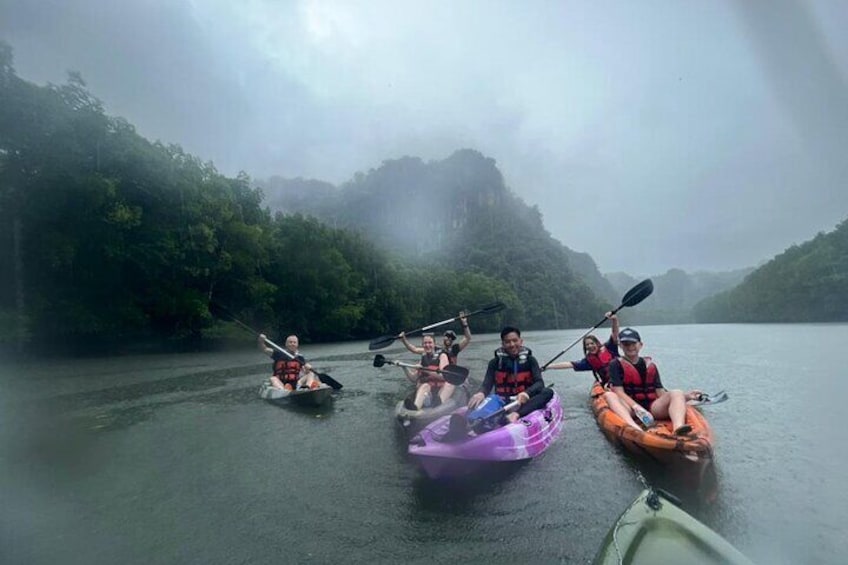 The trip is also fun during rainy days!