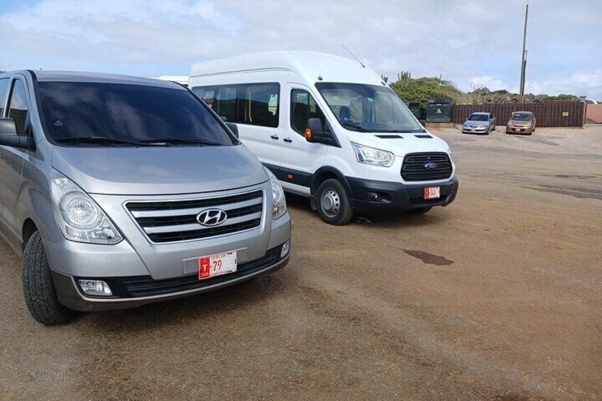  Aruba Private Tours on a ac bus 