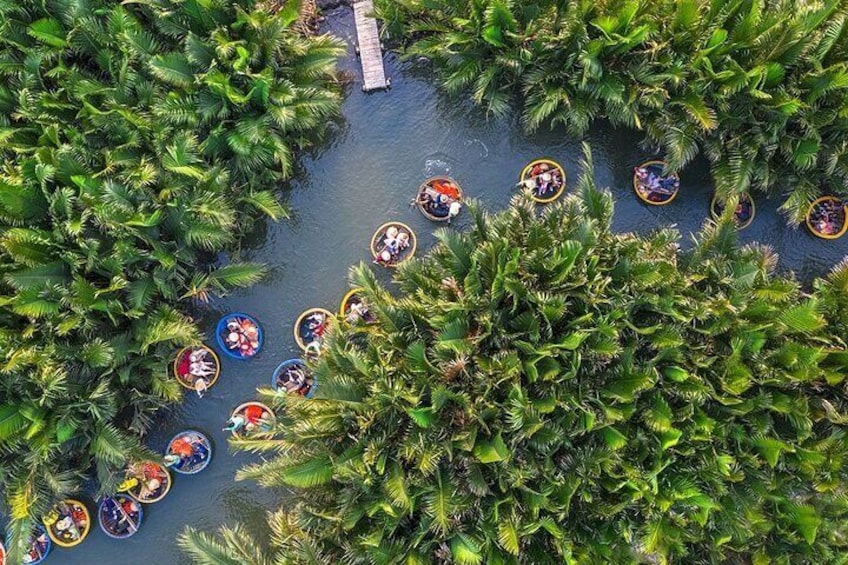 Hoi an Coconut Boat and Hoi an Ancient Town Tour