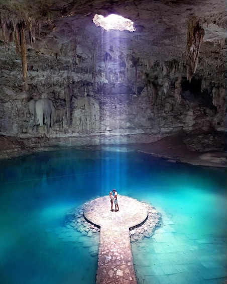 Cenote Suytun & Cenote Oxmal! Valladolid Adventure time