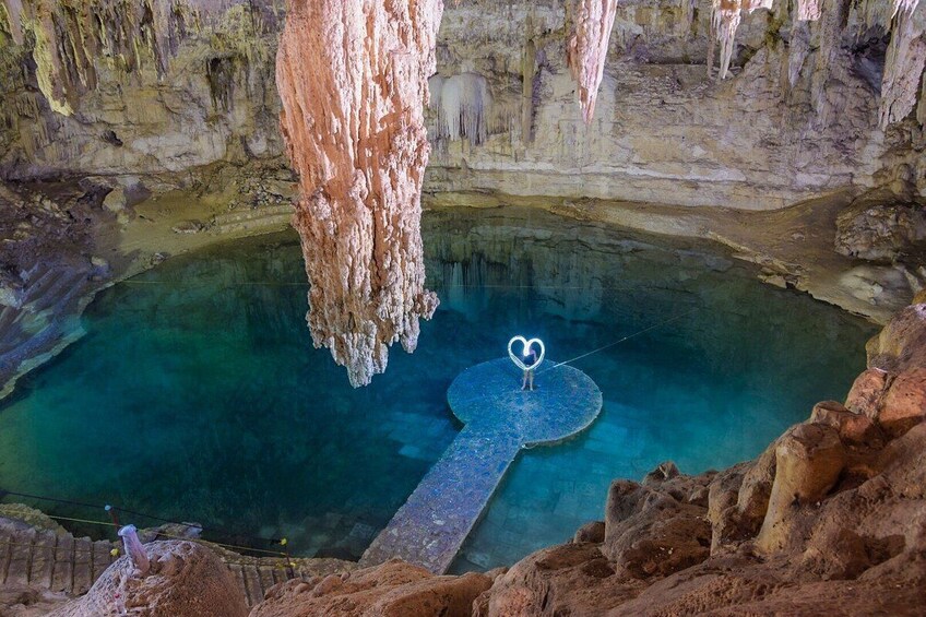 Cenote Suytun & Cenote Oxmal! Valladolid Adventure time